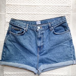 VTG calvin klein high rise shorts